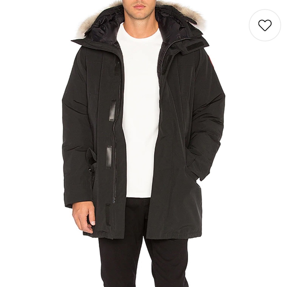 Canada Goose Langford Parka with Fur trimmed hood Mens Medium Fusion Fit